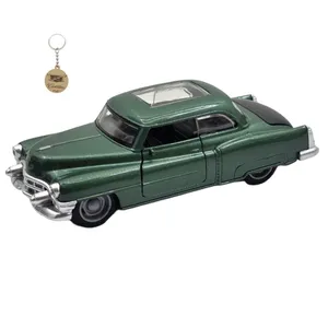 ماکت ماشین ناب سل مدل کادیلاک الدرادو کلاسیک فلزی چراغدار موزیکال CADILLAC ELDORADO به همراه جاسوییچی 