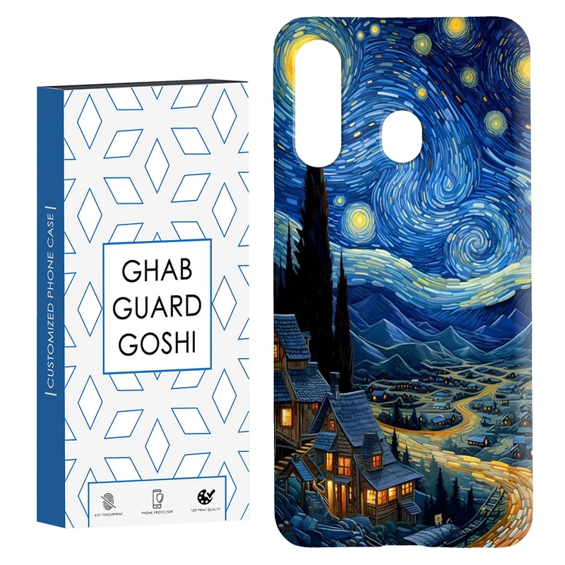 کاور قاب گارد گوشی طرح ونگوگ کد Dimo-069 مناسب برای گوشی موبایل سامسونگ Galaxy A60 / M40