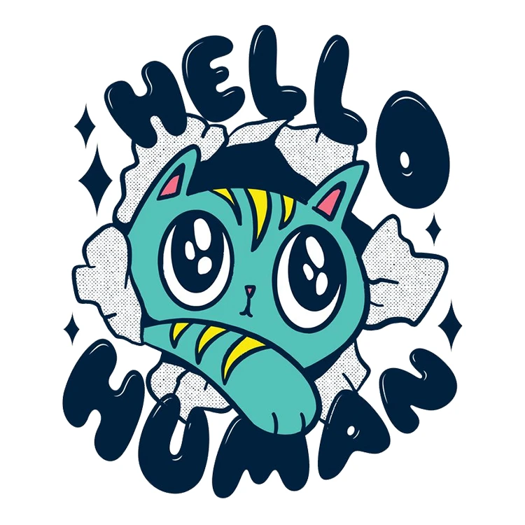 استیکر پارچه و لباس پاد آفرین مدل کارتونی کد S1428