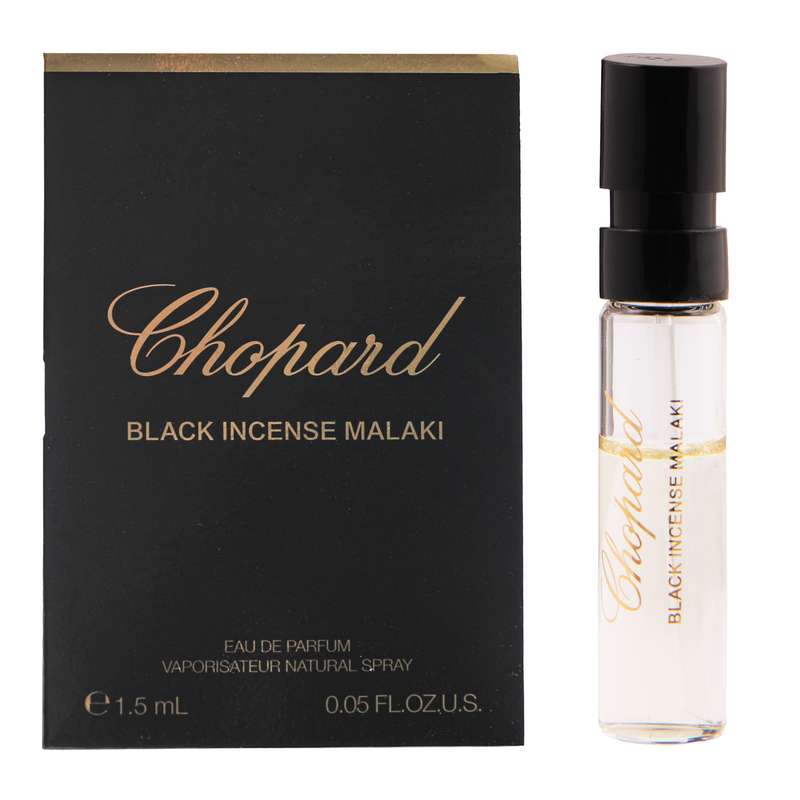 عطر جیبی شوپارد مدل BLACK INCENSE MALAKI حجم 1.5 میلی لیتر