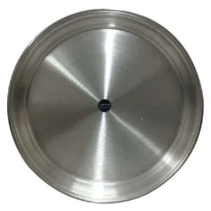 سینی نقره فام آلومین مدل روحی کد 37