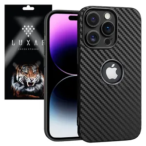 Luxar 14promax _Carbon Line Cover For apple iphone 14pro max