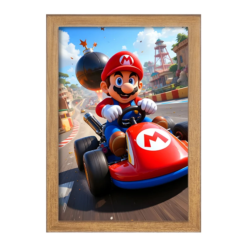 تابلو خندالو مدل سوپر ماریو کد F12638