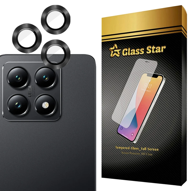 محافظ لنز دوربین فلزی گلس استار مدل GRIN مناسب برای گوشی موبایل شیائومی 14T Pro