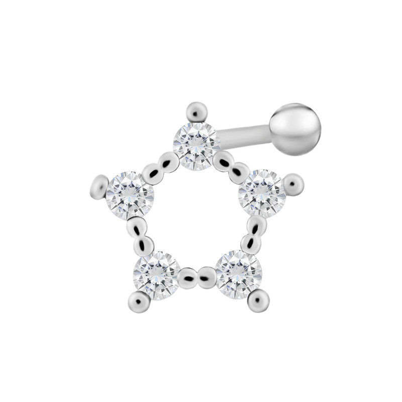 پیرسینگ گوش زنانه اقلیمه مدل HS260 پیرسینگ گوش زنانه اقلیمه مدل HS260