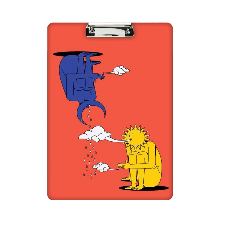 تخته شاسی طرح خوزشید و ماه کد 853 سایز A4