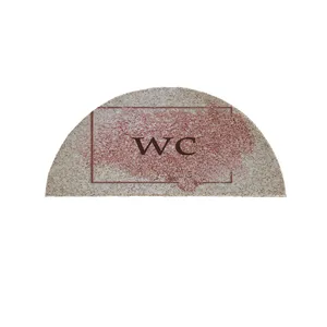 پادری مدل نیم دایره طرح سرویس بهداشتی کد 8503 سایز 90×45 سانتی متر