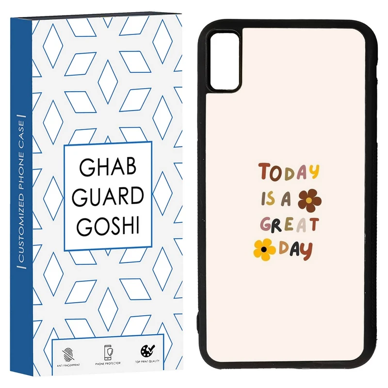 کاور قاب گارد گوشی طرح نوشته کد TPU-270 مناسب برای گوشی موبایل اپل Iphone XS MAX/ .X MAX