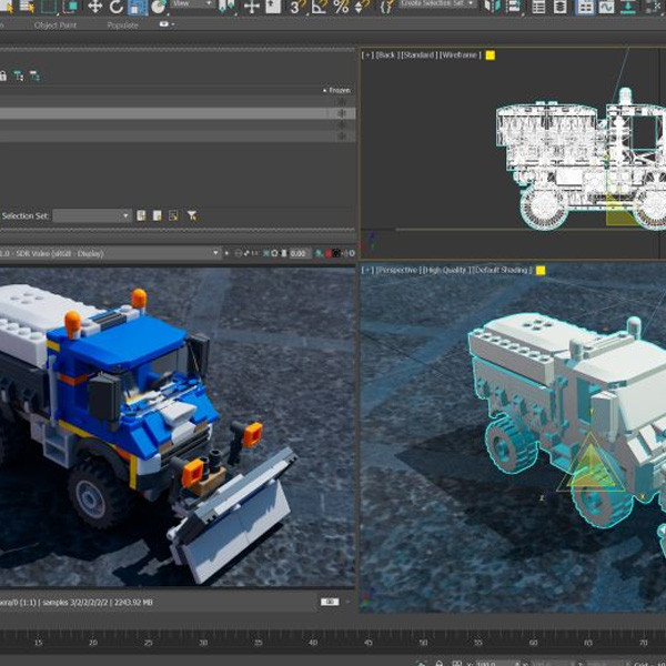 نرم افزار تری دی مکس Autodesk 3ds Max 2025 نشر لیمو استور