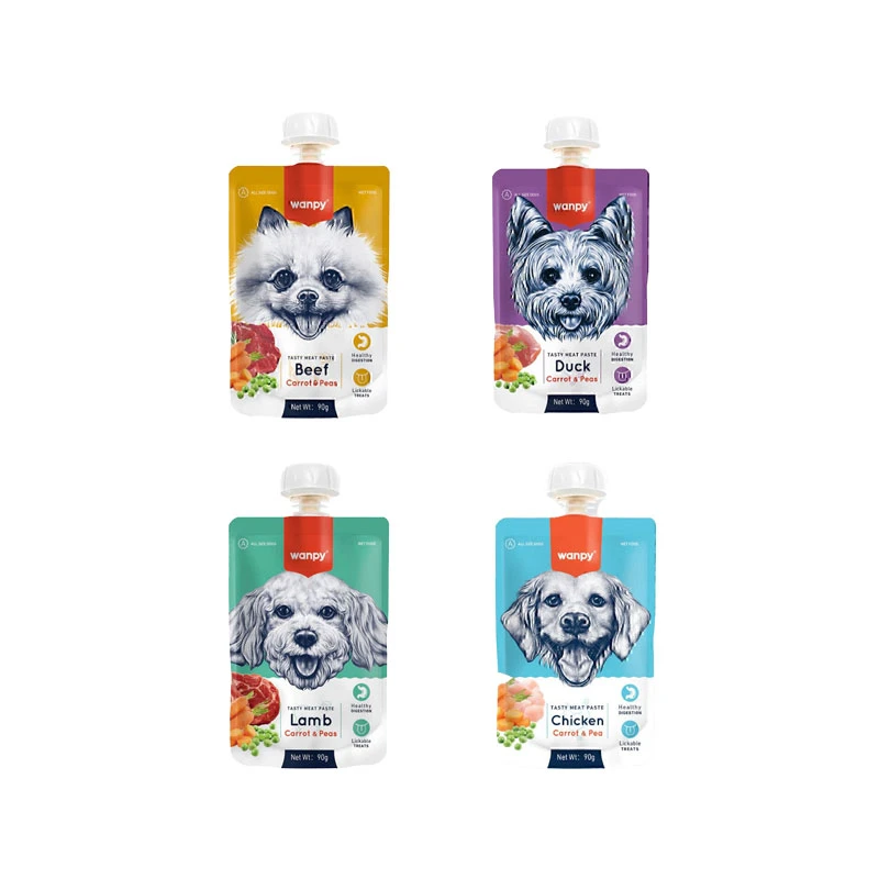 پودینگ سگ ونپی مدل Pack طعم میکس وزن 360 گرم بسته 4 عددی