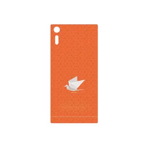 MAHOOT Minimalist origami bird Cover Sticker for Sony Xperia XZ