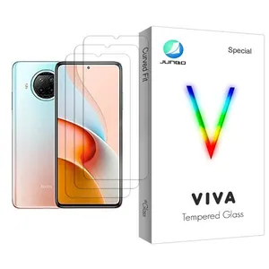 Junbo Viva Glass MIX003 Screen Protector For Xiaomi Redmi Note 9 Pro 5G Pack Of 3