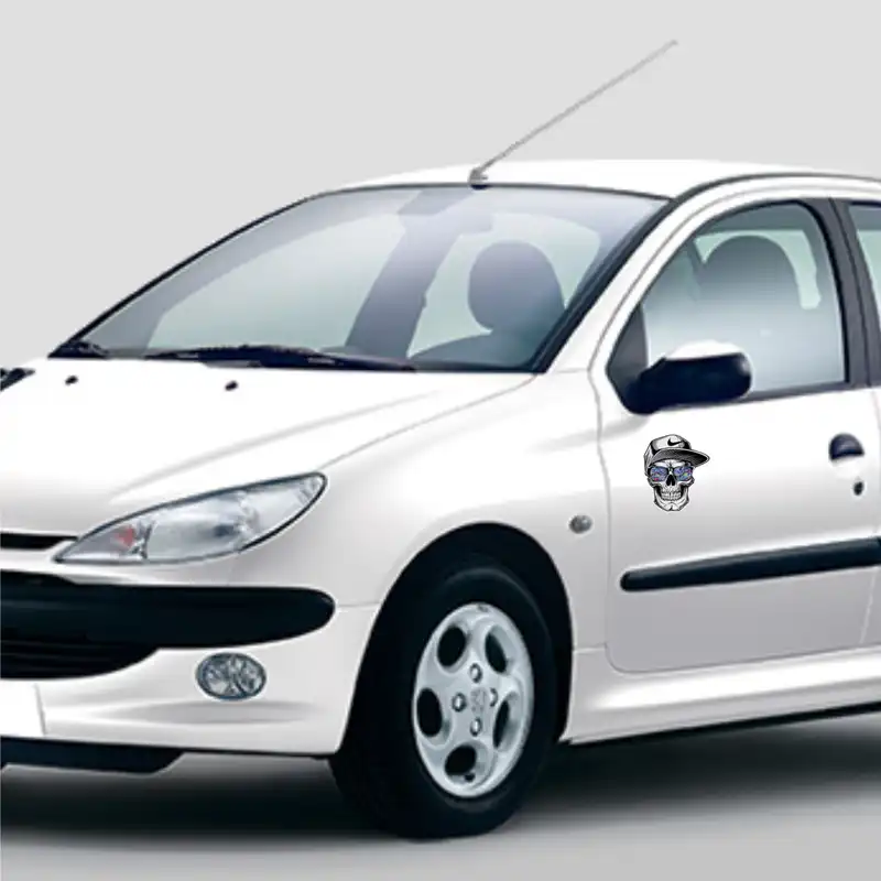 برچسب بدنه خودرو طرح اسکلت کد z27