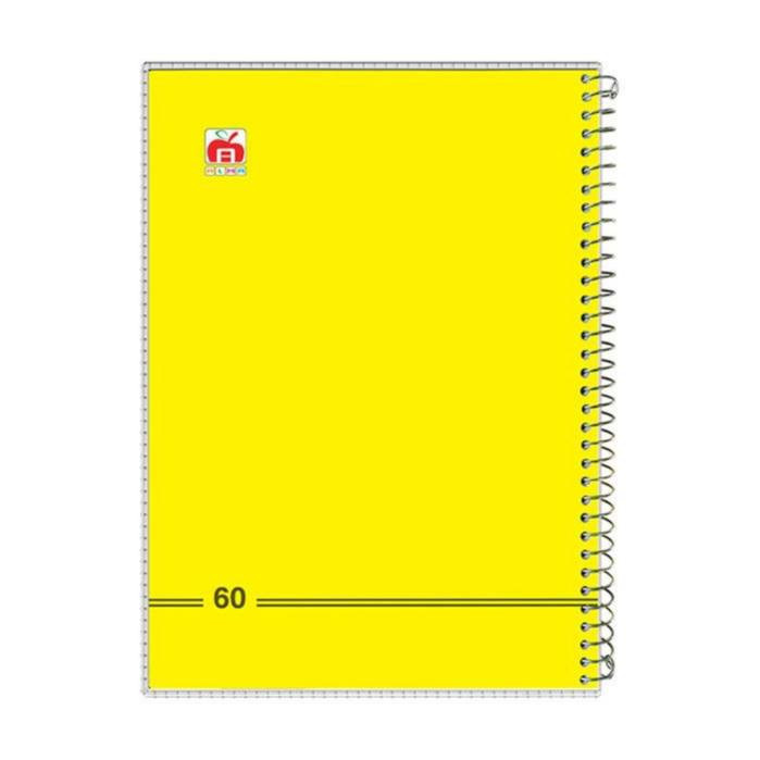 دفتر مشق ۶۰ برگ نهال مدل سیمی کد ۶۹۰۱