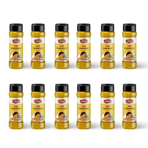 پودر زردچوبه پیتنک - 85 گرم بسته 12 عددی