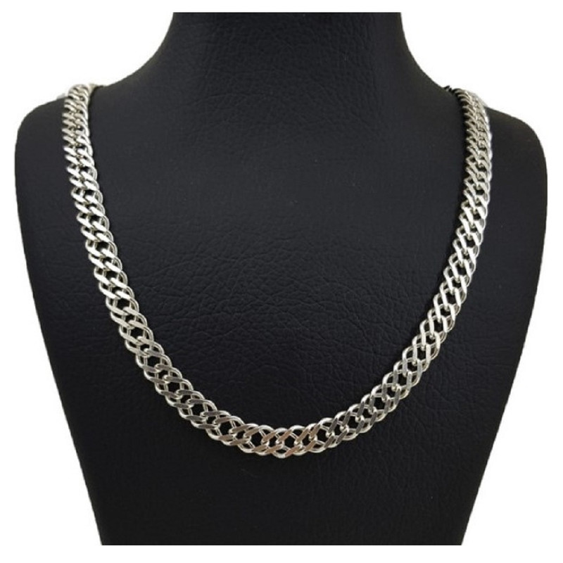 زنجیر نقره زنانه گالری ظهیرالدینی مدل Double 60-65 GT زنجیر نقره زنانه گالری ظهیرالدینی مدل Double 60-65 GT