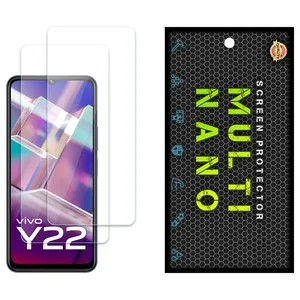 Multi Nano X-S2N Screen Protector For Vivo Y22 Pack of 2