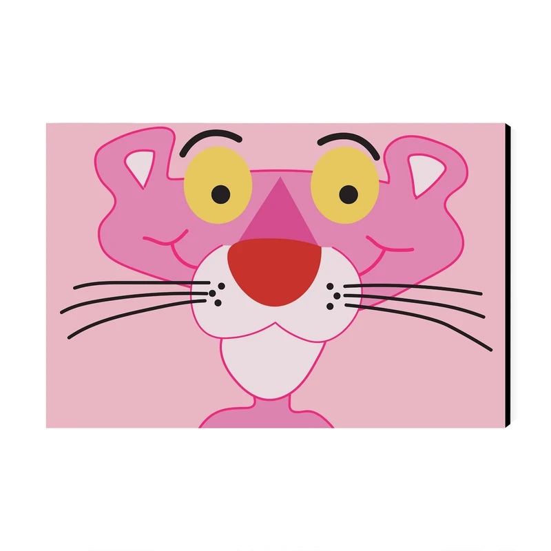 تابلو شاسی کودک عرش مدل انیمیشن پلنگ صورتی کد As1750