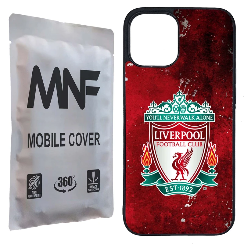 کاور ام ان اف طرح تیم Liverpool کد P-238 مناسب برای گوشی موبایل اپل iPhone 12 Pro Max