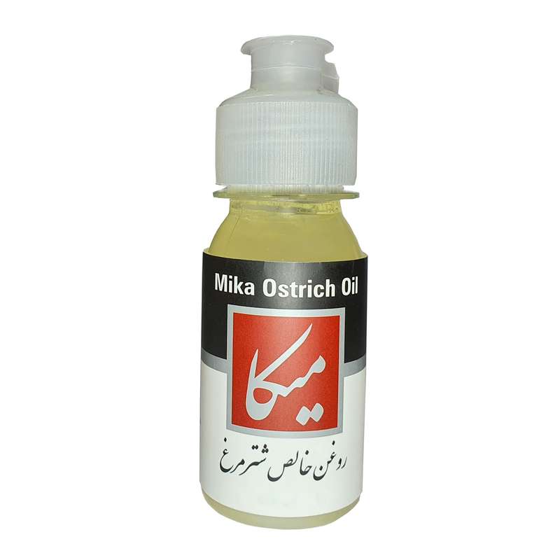 روغن شترمرغ میکا مدل MO60 حجم 60 میلی لیتر بسته 2 عددی