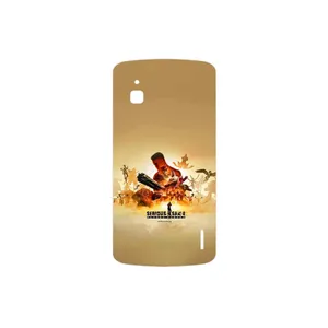 MAHOOT Serious Sam Game Series Cover Sticker for Google Nexus 4