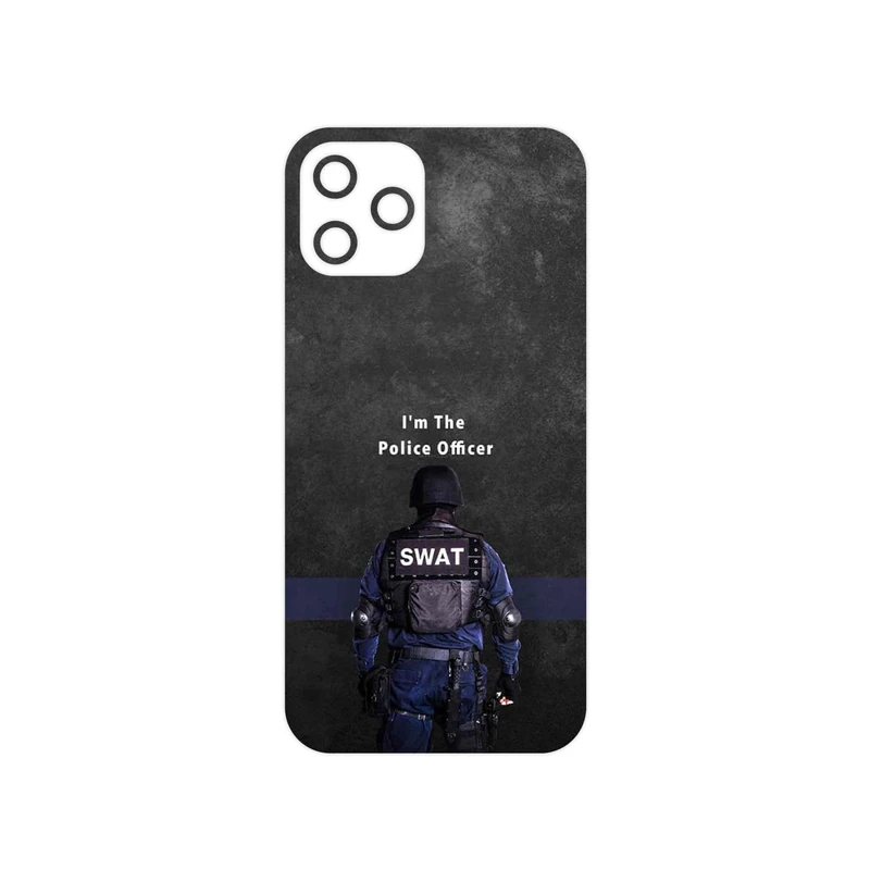 برچسب پوششی ماهوت مدل Police Officer مناسب برای گوشی موبایل اپل iPhone 12 Pro