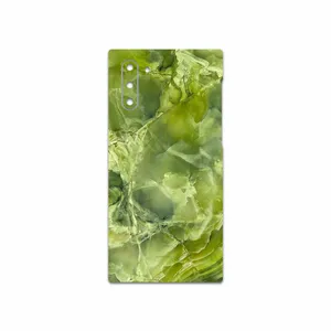 MAHOOT Green Crystal Marble Cover Sticker for Samsung Galaxy Note 10