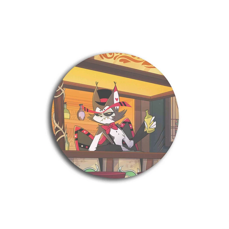 زیر لیوانی مدل انیمیشن هزبین هتل کد 496