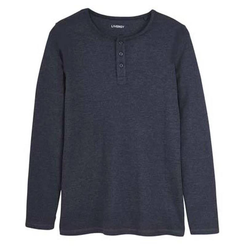 تیشرت آستین بلند مردانه لیورجی مدل hn255