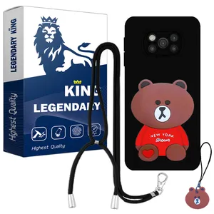 Legendary King AVIZ-GHALBI-21 Cover For Xiaomi Poco X3 NFC / Poco X3 Pro With hanging strap