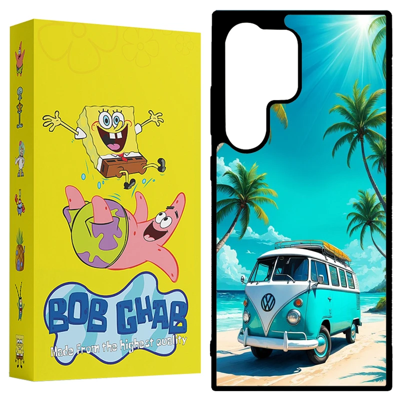 کاور باب قاب طرح ماشین مدل BCPD24U مناسب برای گوشی موبایل سامسونگ Galaxy S24 Ultra 5G