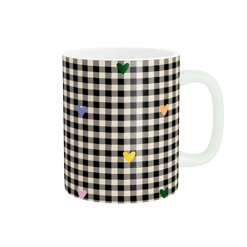 ماگ پاد آفرین طرح قلب کد 5647