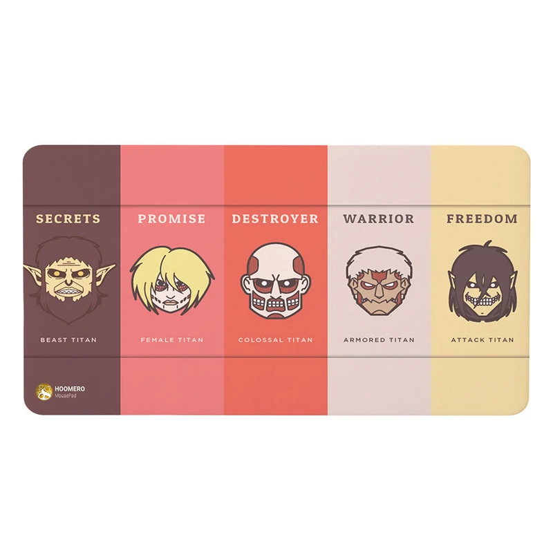 ماوس پد هومرو مدل MX561 طرح انیمه اتک ان تایتان