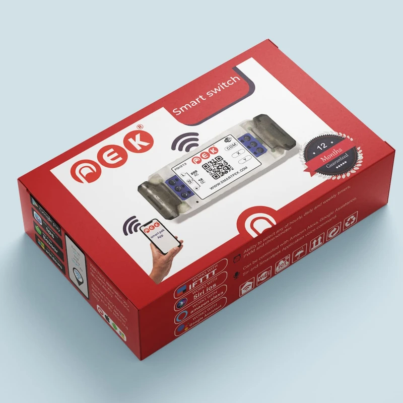 عکس شماره 8 : رله سوئیچ هوشمند پِک مدل تک کانال