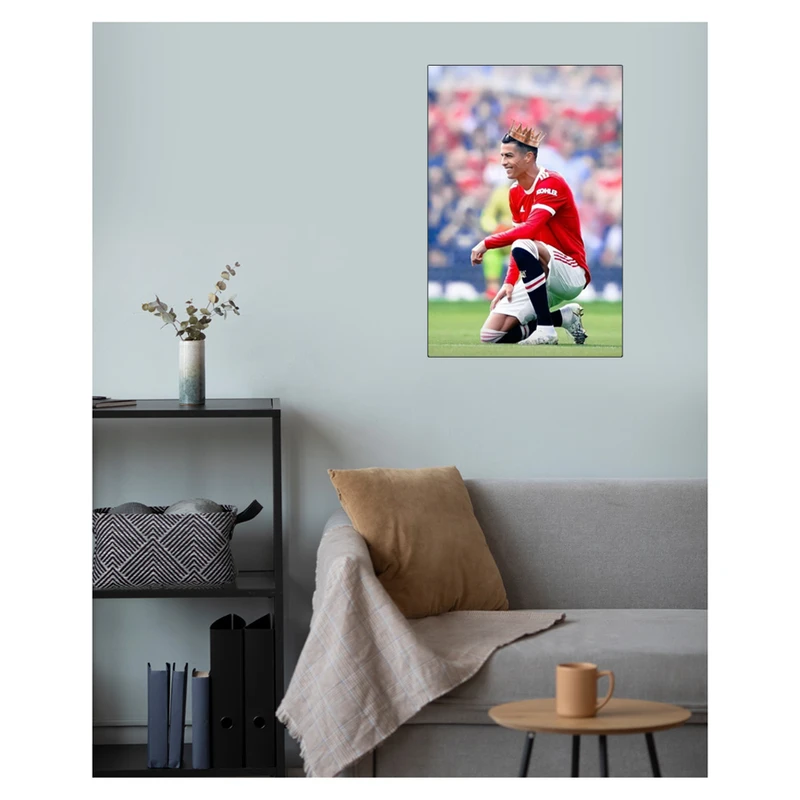پوستر گوفی مدل فوتبالیست کیریستیانو رونالدو طرح CR7 Cristiano Ronaldo کد RED35