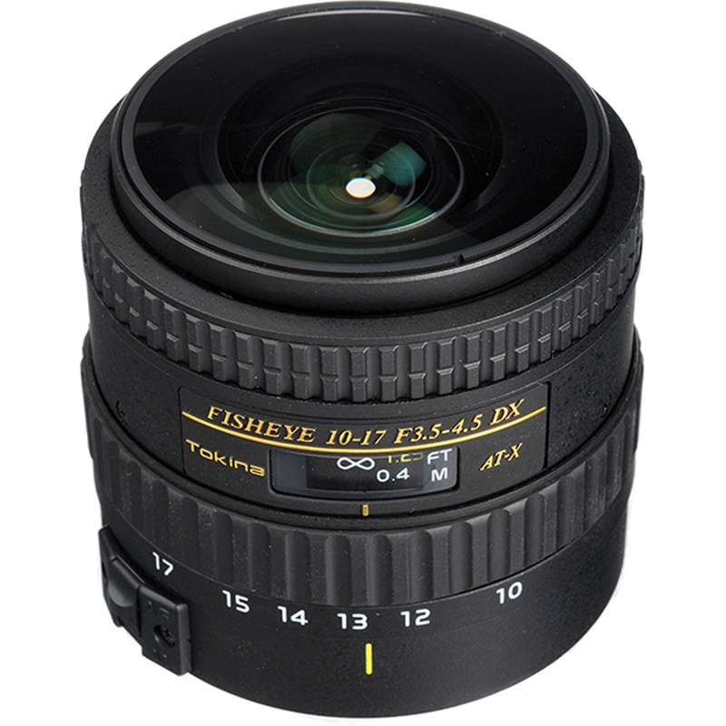 لنز دوربین توکینا 17-10 F/3.5-4.5 DX Auotofocus Fisheye For Canon لنز دوربین توکینا 17-10 F/3.5-4.5 DX Auotofocus Fisheye For Canon