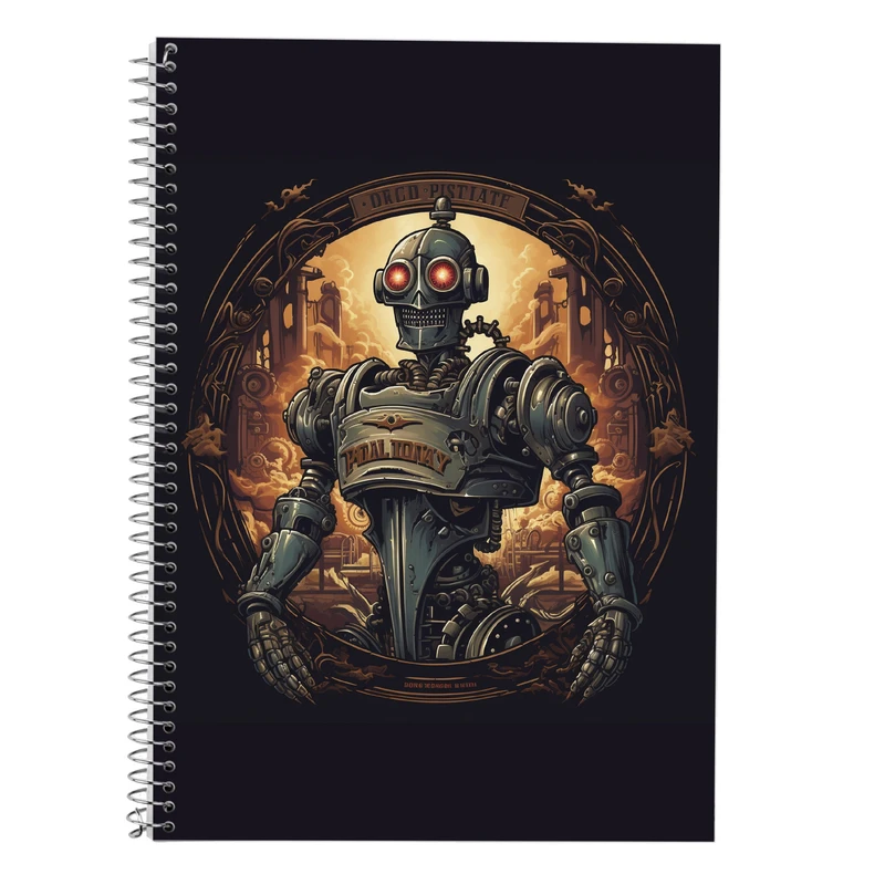 دفتر زبان 50 برگ مدوپد مدل سه خط طرح Fullmetal Alchemist کد DF2241