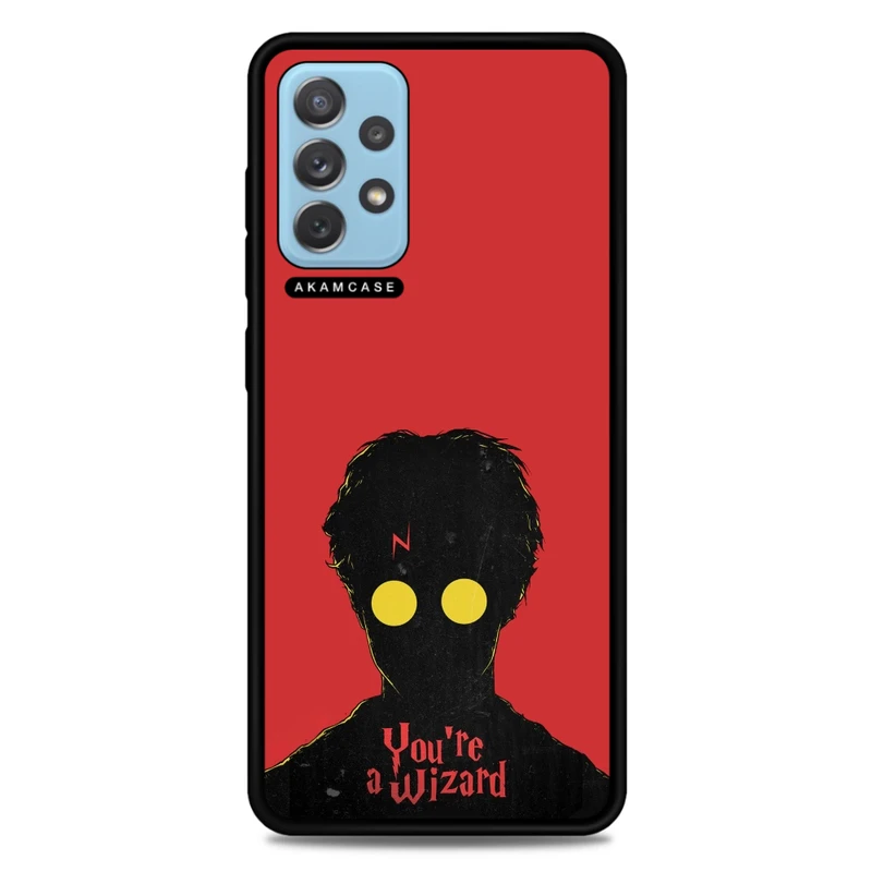 کاور آکام مدل AMC-WSGA72-HARRY POTTER-35 مناسب برای گوشی موبایل سامسونگ Galaxy A72