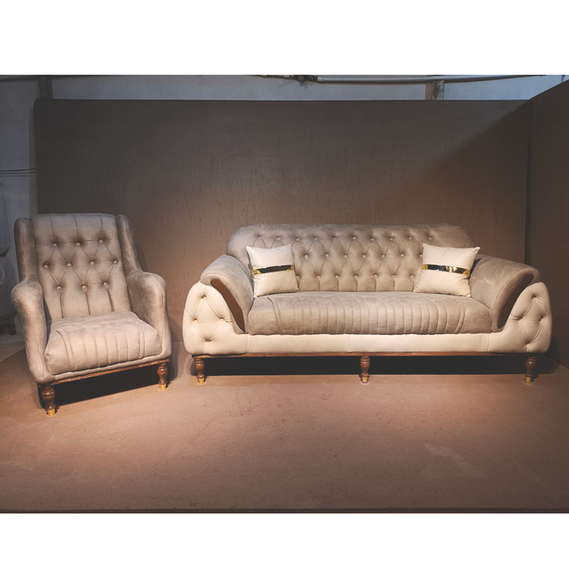 مبل راحتی 8 نفره مدل چستر پارمیس