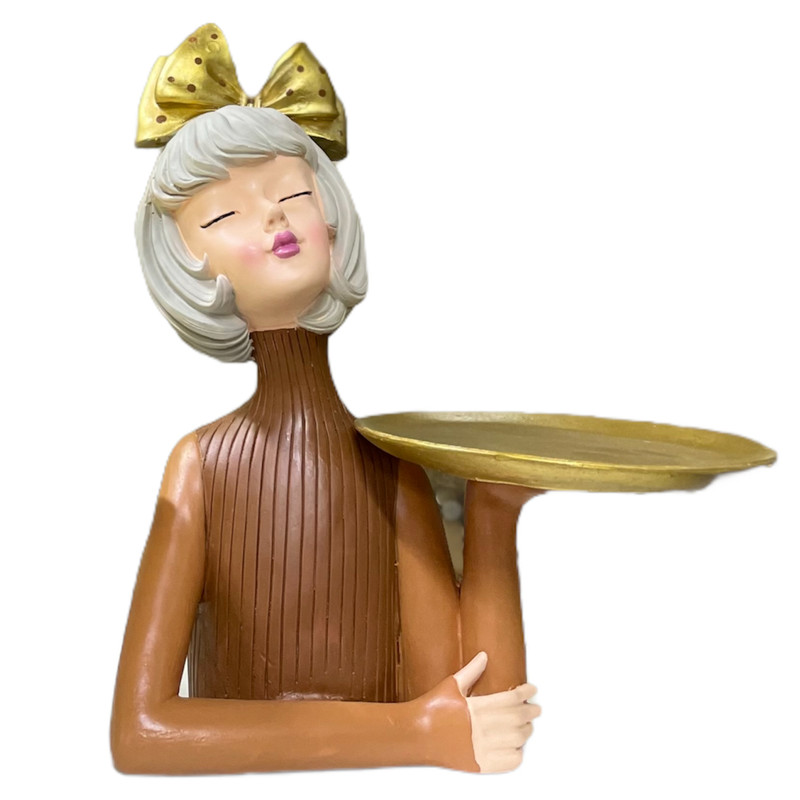 مجسمه مدل سینی به دست