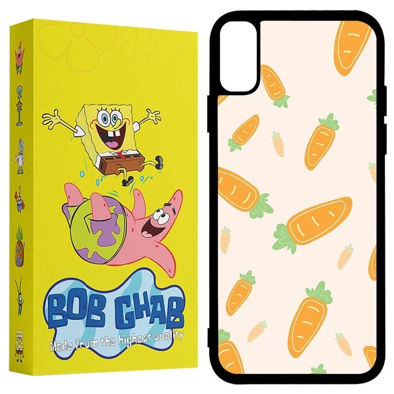 کاور باب قاب طرح هویج مدل BCPX مناسب برای گوشی موبایل اپل iPhone X / XS