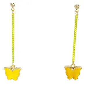 گوشواره دخترانه مدل پروانه کد E.SA.32