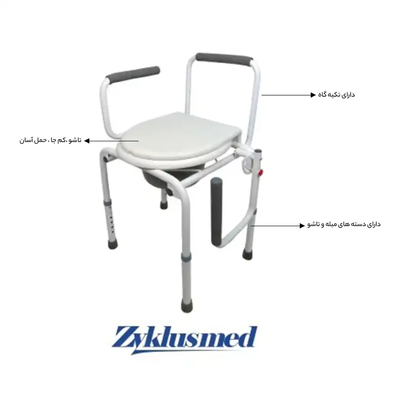 توالت فرنگی زیکلاس مد مدل 66722081100142