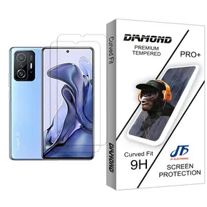 JF Diamond Glass MIX002 Screen Protector For Xiaomi 11T Pack Of 2