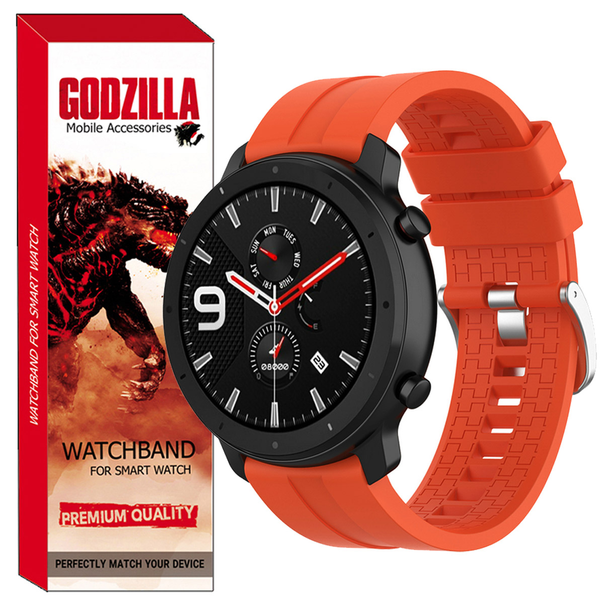 بند گودزیلا مدل ARMBAND مناسب برای ساعت هوشمند هایلو Solar Lite