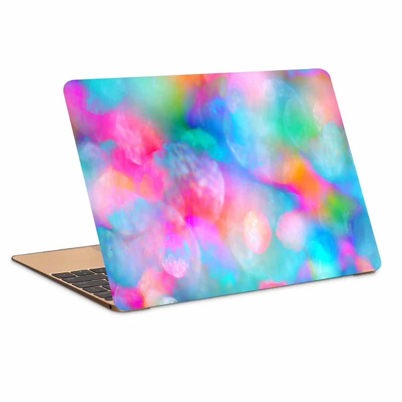 استیکر لپ تاپ طرح spots colorful abstractionکد N-543مناسب برای لپ تاپ 15.6 اینچ