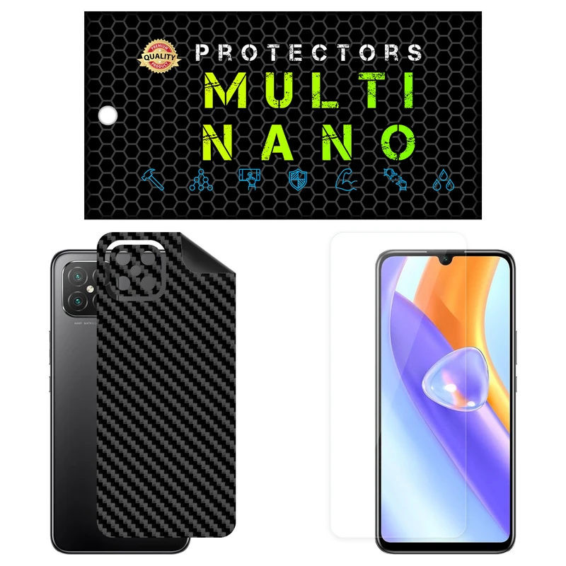 محافظ صفحه نمایش مولتی نانو مدل X-SFC مناسب برای گوشی موبایل آنر Play 5 5G به همراه برچسب پوششی