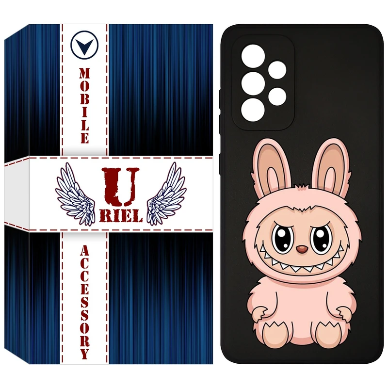 کاور یوریل مدل KSH کد 138 طرح عروسک لبوبو مناسب برای گوشی موبایل سامسونگ Galaxy A33 5G