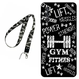 Megafone Gym 0010 Cover For Samsung Galaxy M52 Mobile Neckband