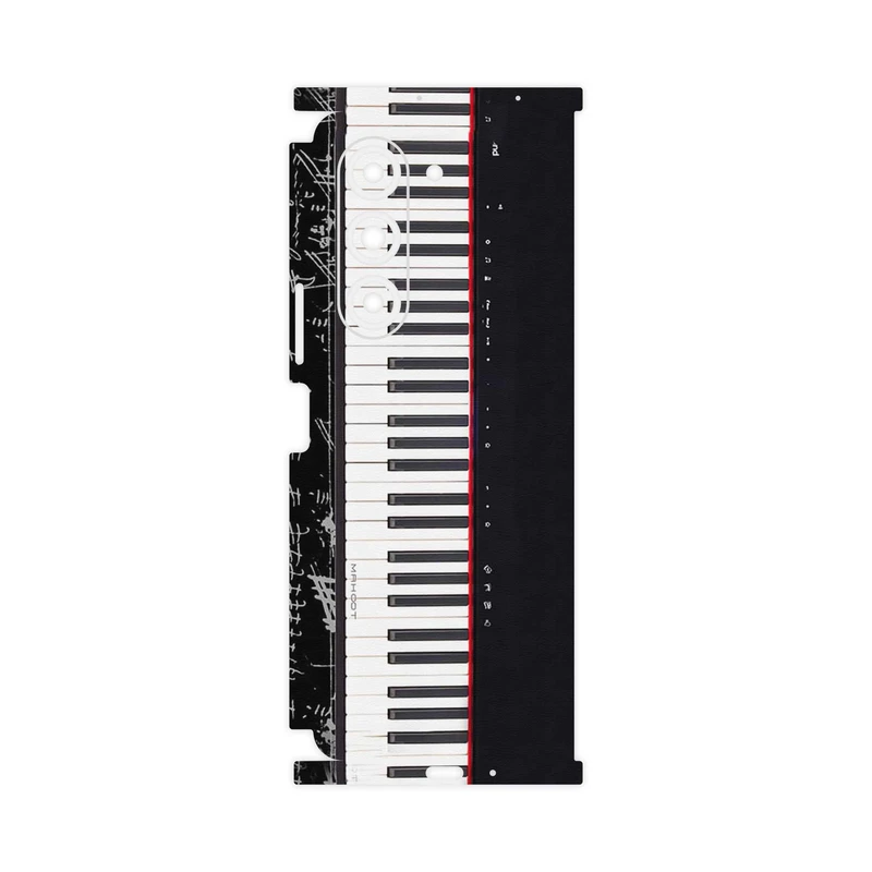 برچسب پوششی ماهوت مدل Piano_Instrument-FullSkin مناسب برای گوشی موبایل سامسونگ Galaxy Z Fold 5